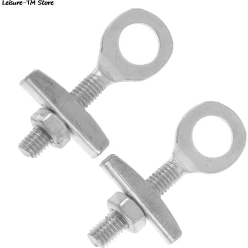 2PCS Fixed Gear Bicycle Chain Adjust Bolt Commuting Bike Chain Tensioner Bolts