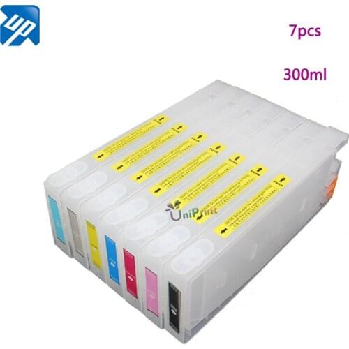 7pcs 300ML refillable ink Cartridge For epson PRO 4000 pro4000 T5441 ~ T5448 300ml CISS