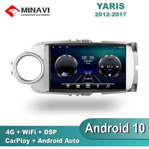 9'' IPS Android 9 TOYOTA YARIS VIOS 2012/2013/2014/2015/2016 L Car Radio Multimedia GPS Navigation Navi Player Auto Stereo WIFI