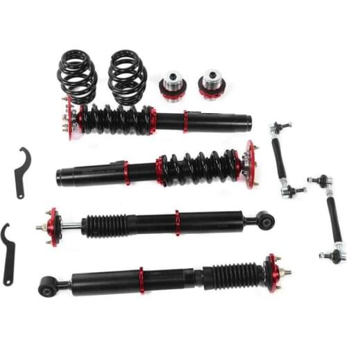 Auto Struts Struts Adjustable Coilover Shock Absorbers Damper Fit for 3 Series E46 EXCLUDES AWD