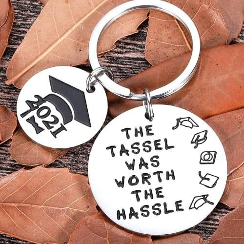 Seniors Students Keychain Graduation Gifts Class of 2021 Graduation Masters Nurse Students College Friend Gifts for Daughter Son