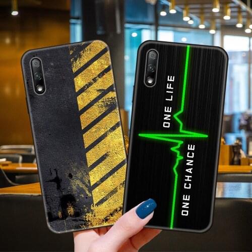 Phone Case For Huawei Honor 9X 9 10 8X 8A 8S i 7X 7A 20 A Lite Pro Black Cover Shell Silicone Coque Tpu Waterproof Best Fashion