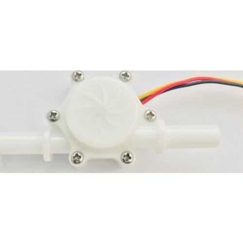 1.8-5V DC USN-HS10PA iSentrol Hall Effect Water Flow Sensor Supplier China 10mm Plug 0.3-10L/min Food Grade POM