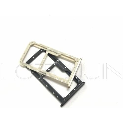 Nano SIM/ Micro SIM Card Tray Holder Micro SD Card Slot Holder Adapter for Huawei G10 Honor 9i Nova 2i mate 10 lite maiamng 6