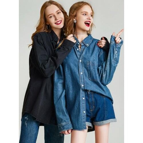 Женские джинсовые рубашки HAVVA China At AliExpress