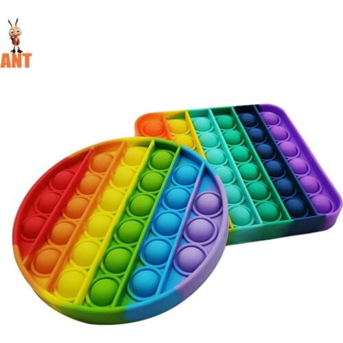 Fidget Toys Anti-Stress Toys For Adults Children Push Bubble Fidget Sensory Toys Squishy Jouet Pour Autiste aнтистресс