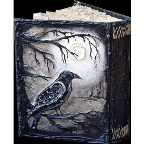 MESOPOTAMIA DIY Scrapbooking Business Vintage Embossed Notebook Gift Hand Account Custom Made Handmade Notebooks Crafts Stickers