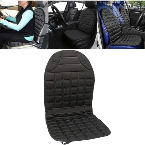 New Arrival DC 12V Car Fast Heated Seat Cover Cushion Heater Breathable Soft Winter Warmer Pad Over-heating Protection