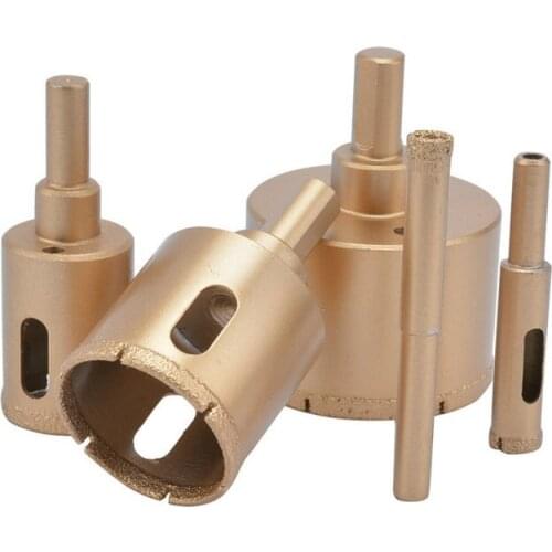 Brazed diamond drills, Marble stone drills, Granite, Tiles, core Glass drills Mill