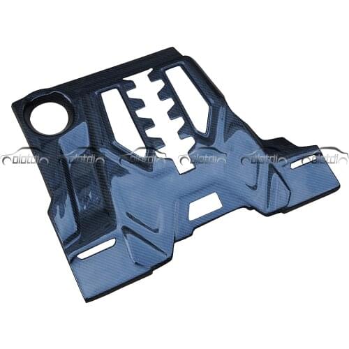 Real Carbon Fiber Car Front Hood Fit For BMW F90 M5 Protective Bonnet Cover