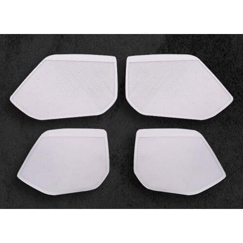 Fit for Audi 19-20 Q3 modified door horn net four door horn decorative cover horn frame interior decoration