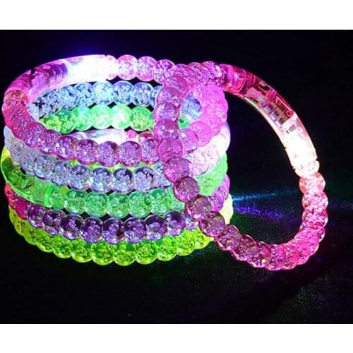 Rave Neon/Led Party Led Bracelet/Bangle Glow Party Supplies flashing/Glow/Light Up/Luminous bracelet for kids/children/Adults