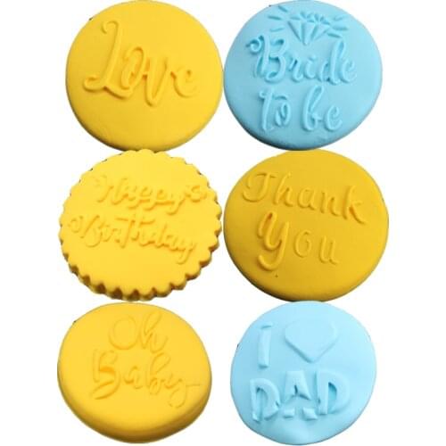 Cookie Cutter Cake Embossed Mold Cartoon Baby Cake Cookie Molds Fondant Sugarcraft Decoration Baking Tools