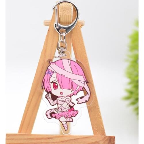 WL0735 RE:Zero Keychain Anime Keyring Accessories