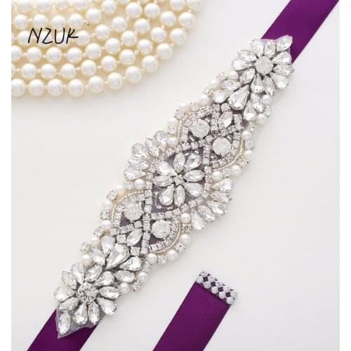 Silver Belt Bridal Dress With Belt Rhinestone Diamond Wedding Belts And Sashes For Accesorios De Novia Y103S