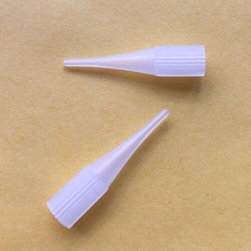 100Pcs/bag Small Size Tattoo Needle Tips 1RL Long Needle Nipples Caps For Permanent Makeup Machine Free Shipping