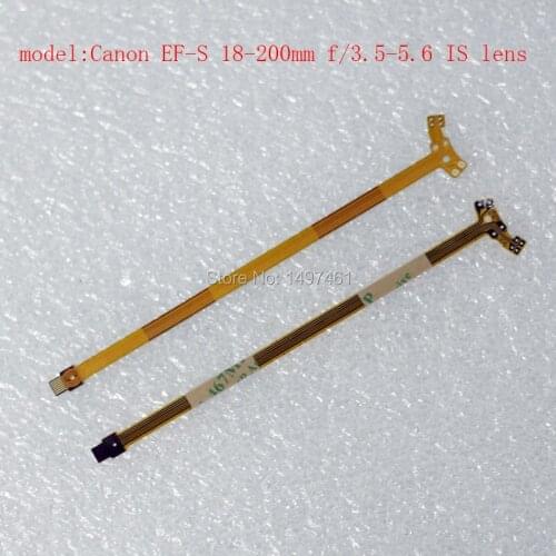 2PCS Control Aperture Flex Cable for Canon EF-S 18-200mm f/3.5-5.6 IS lens