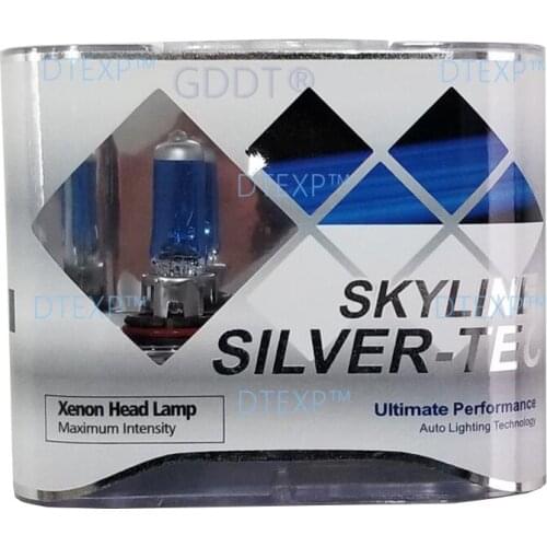 2Pcs H8 H11 Add Xenon Halogen Bulb HB4 9006 HB3 9005 Fog Lights Bulb6500K White Light 12V Ultrabright 55W 100W 12V H7