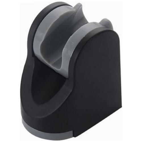 2PCS Black Shower Stand ABS Adjustable Shower Holder Hand Shower Holder Bracket
