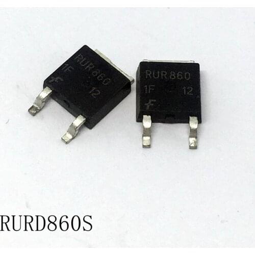 Fast Recovery Rectifiers RURD860S TO-252 8A/600V 10pcs/lots new in stock