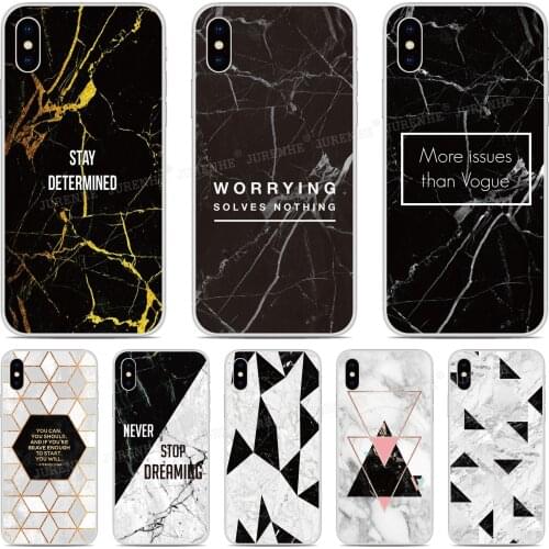 Marble Quote Phone Case For Asus Zenfone 7 Pro ZS671KS ZS670KS 6 5 5Z 4 Rog Phone 2 3 Max Pro M1 Plus M2 Shot Lite L1 Cover