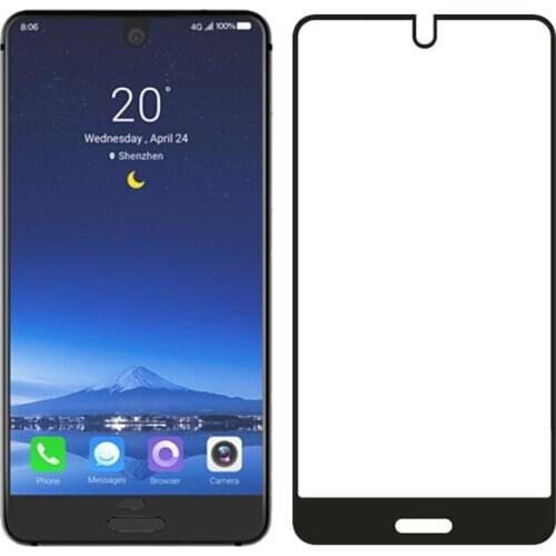 Black Full cover 2.5D Tempered Glass For Sharp Aquos S2 S3 mini Screen Protector Film S3 Phone Scratch Proof Anti-knock Glass