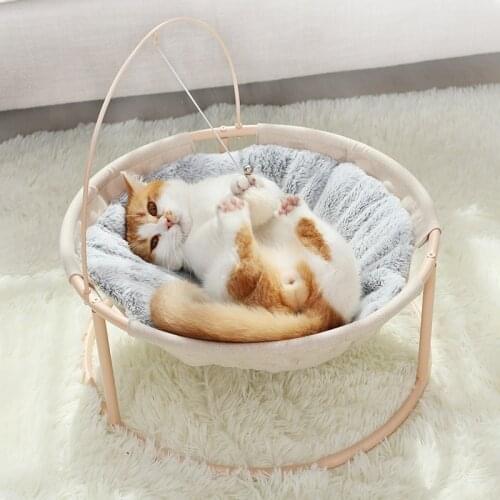 Pet Hammock Cats Beds Indoor Cat House Mat for Small Dogs Bed Kitten Window Lounger Sleeping Bed Cat Lounge Chair Cat Furniture