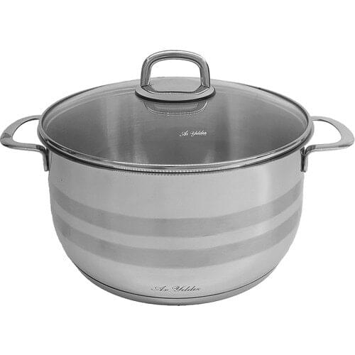 Aryıldız Maxi Stainless Steel Deep Pot 26 X13CM