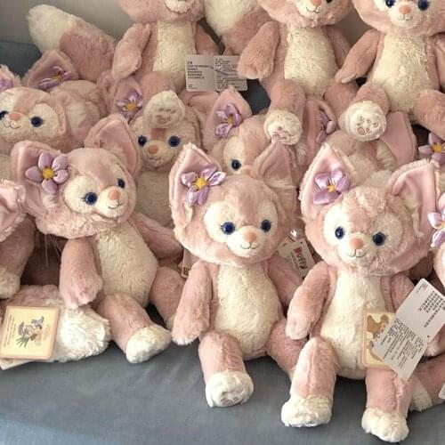 30CM Cute LaLafanfan Kawaii Cafe Mimi Yellow Duck Plush Toy Cute Stuffed Doll Soft Animal Dolls Kids Toys Birthday Gift for girl