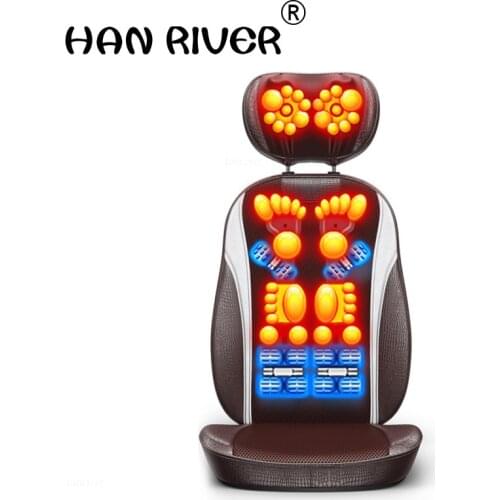 Multi-functional household whole body vibration kneading massage chair shoulder neck massager instrument chair cushion