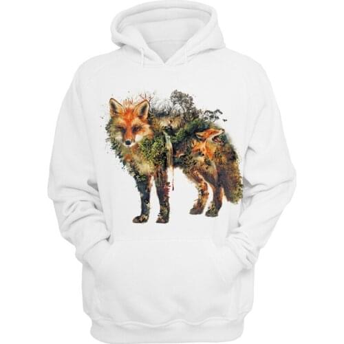 Fox The New Brand women Hoodies Sweatshirts Hip Hop women Hoodie Sweatshirt funny 2018 V4301