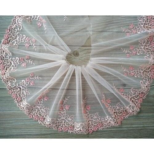 New 1 Yard High Quality Purple Yellow Lace Ribbon Trims Underwear Lace Trim Embroidered For Lingerie DIY Crafts Material