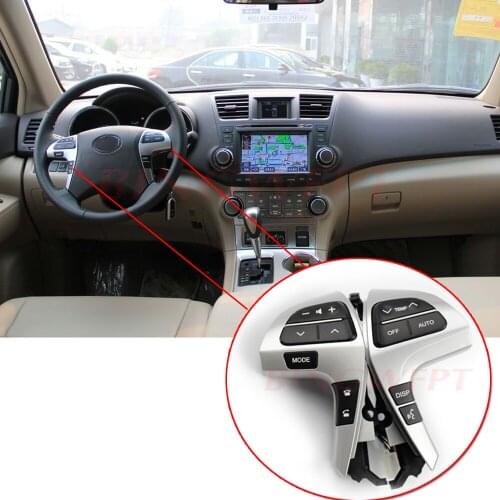 Bluetooth Audio Steering Wheel Switch For Toyota Highlander 84250-0E220 Steering Wheel Audio Control Switch/Button