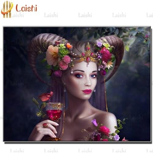 Full round diamond embroidery Fantasy Scorpio diamond painting 5D square by hand 3d gift picture rhinestones room decoration