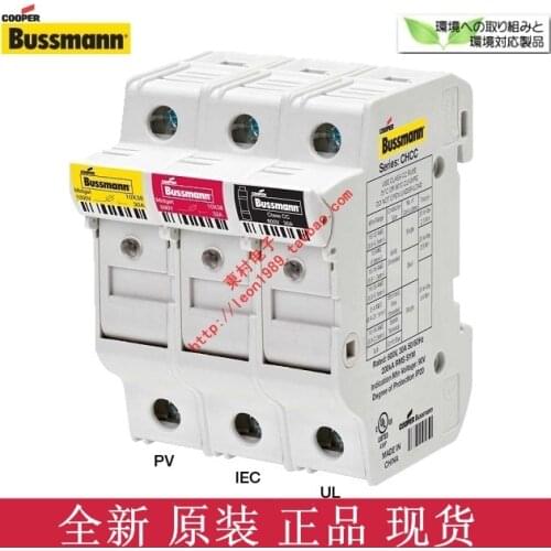 [SA]US imports bussmann CH142D CH144D fuse holder fuse holder 10 & amp; times; 38mm