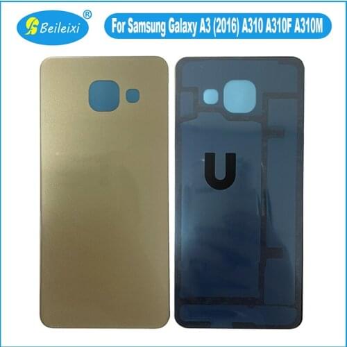For Samsung Galaxy A3 A7 2016 A310 A310F A710 A710F Battery Back Cover Rear Door Housing Protective Back Cover