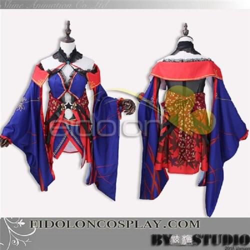 New Fate/Grand Order FGO Miyamoto Musashi Kimono Halloween cosplay costume for woman dress