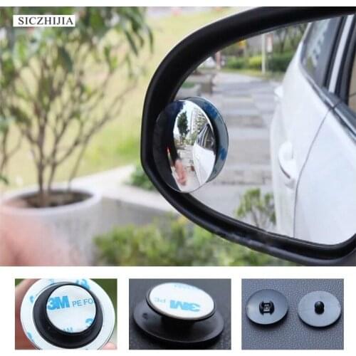 1 pair of 360 degree round car blind spot dead zone small round mirror for Infiniti FX-series Q-series QX-series Coupe EX37