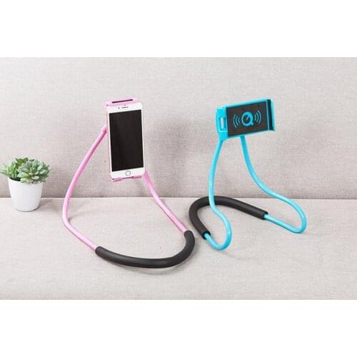 1PC Long Arm Lazy Phone Holder Mobile Phone Flexible Bed Desk Table Stand Holder Clip Bracket Storage Rack Hanging Neck NX 042