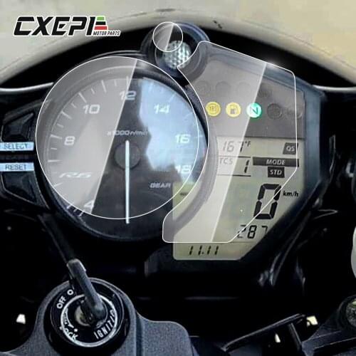 2 Set For YAMAHA YZF-R6 YZF600 R6 2017-2020 Motorcycle Speedometer Odometer Instruments Protective Film Explosion-proof Membrane