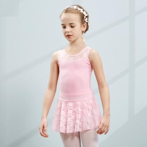 Sleeveless Ballet Dancewear,Ballet Dress for Girls, Toddler Ballet Leotard, Dance Dress with Skirt,Tutu Dress,Kids Dance Skirts