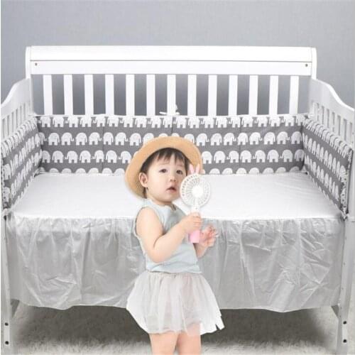 Newborn Baby Bumper Cot Protector Baby Bed Bumper Cartoon Infant Baby Crib Bumper Cushion Cotton Crib Protector Baby Room Decor