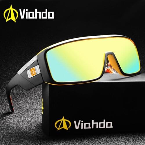 Brand Polarized sunglasses Retro men women Coating lens Square sports Hiking Eyewear fishing goggle lentes de sol hombre