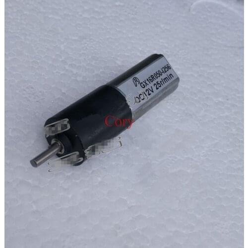 1PCS DC Gear Box Motor High Torque Planetary Speed Reducer 16mm diameter D Shaft 12V