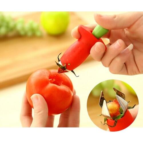 Strawberry Hullers Fruits Digging Tools Tomato Nuclear Corers Stalks Stem Remover Fruit Knife Kitchen Accessories