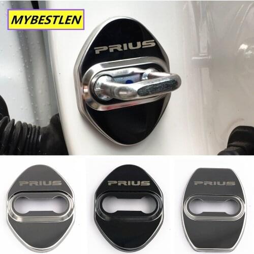 GR-DL30 Door Lock Decoration Protection Cover flags emblem case for toyota auris prius accessories car styling