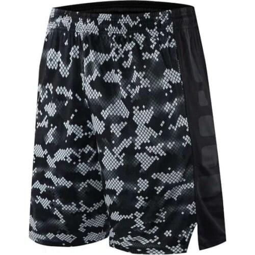 New Summer Basketball Training Shorts Men Outdoor Running Sport Jersey Shorts Male Loose Breathable Gym Fitness Short Trouser