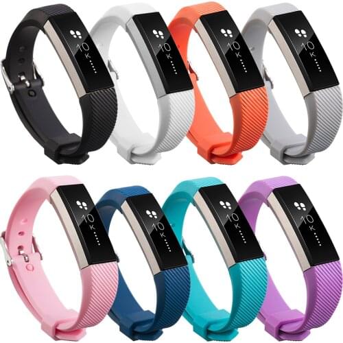 Soft Silicone Replacement Watch Band Wrist Strap For Fitbit Alta HR Smart Printed Silicone Bracelet Adjustable Drop Shipping