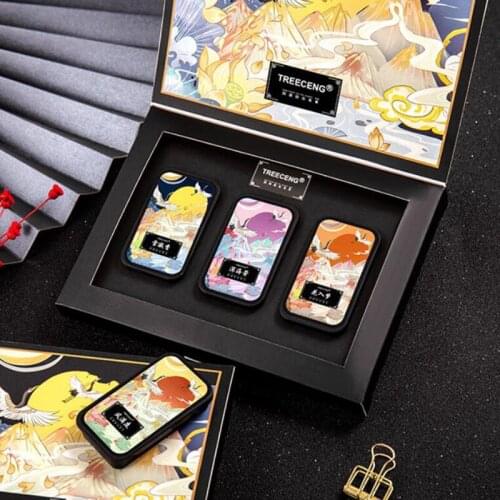 New solid balm fresh fragrance pocket perfume is convenient, durable and romantic