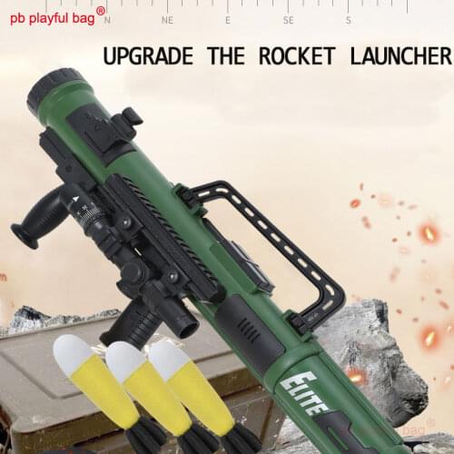 PB Playful Bag Outdoor Sports Game Childrens Jedi Elite Rocket Barrel Toys Sponge EVA Light Shell CS Tactical Equipment ZG14